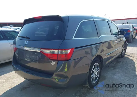 2012 Honda Odyssey Ex z USA, uszkodzony, nr VIN 5FNRL5H43CB116981